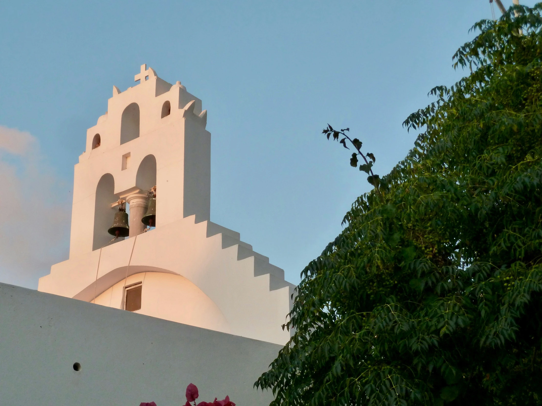 a tower that has a clock on the top