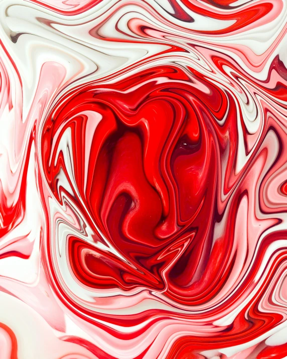 an image of some red and white material