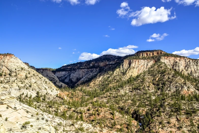 view of the mountains and sky from an overlook point