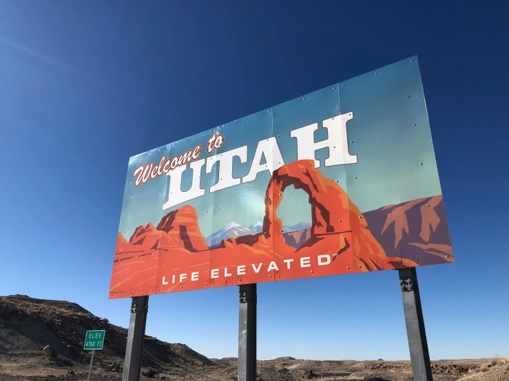 a large sign for the southwest united states