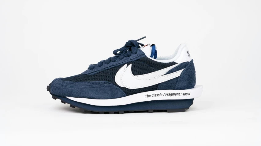 nike air vortex blue and white sneakers