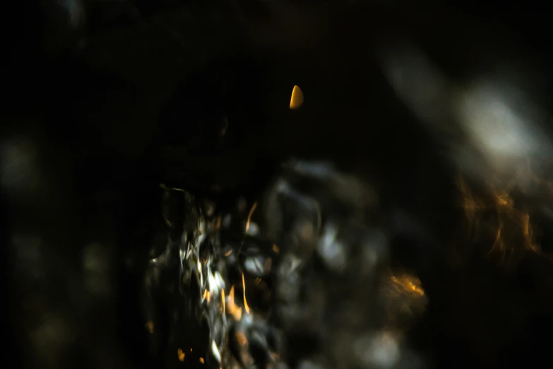 a close up view of a glass that is slightly out