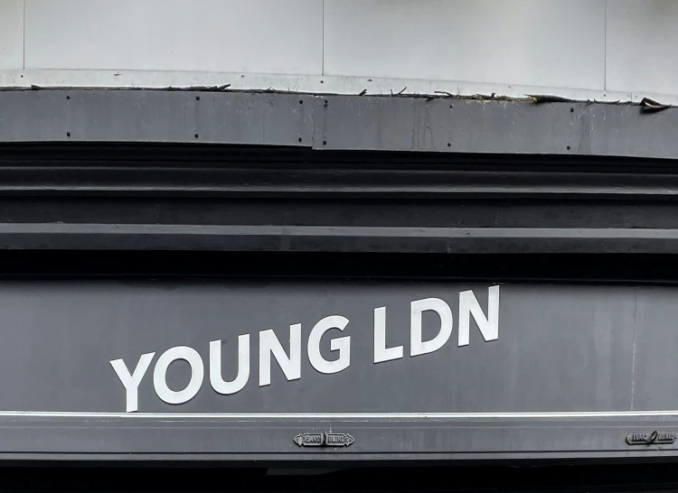 there is an old advertit that tells the name young ldn