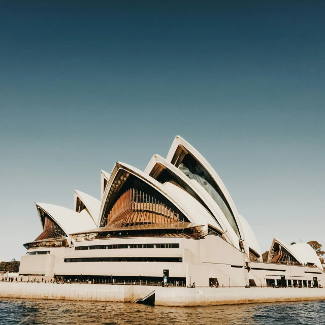 opera house on the water in sydney australia