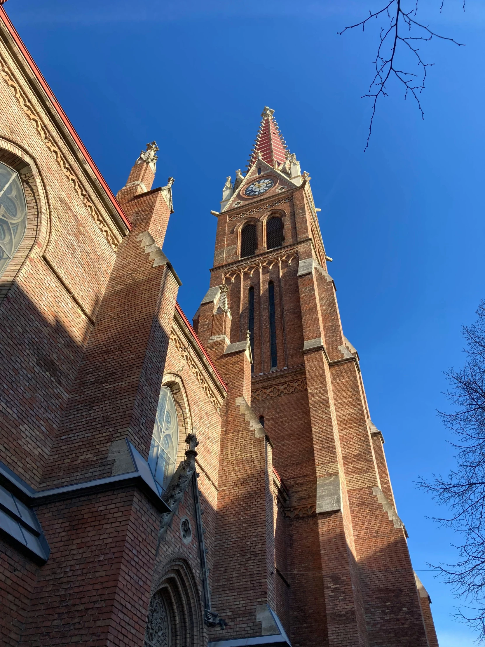 this is an image of a church with the sky in the background