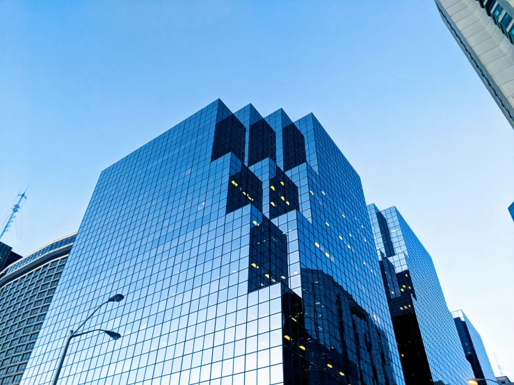 looking up at the skyscrs in an urban area