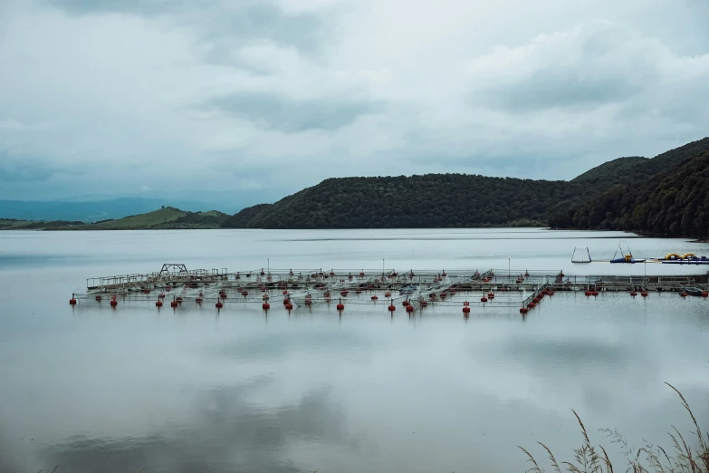 a body of water with boats in it