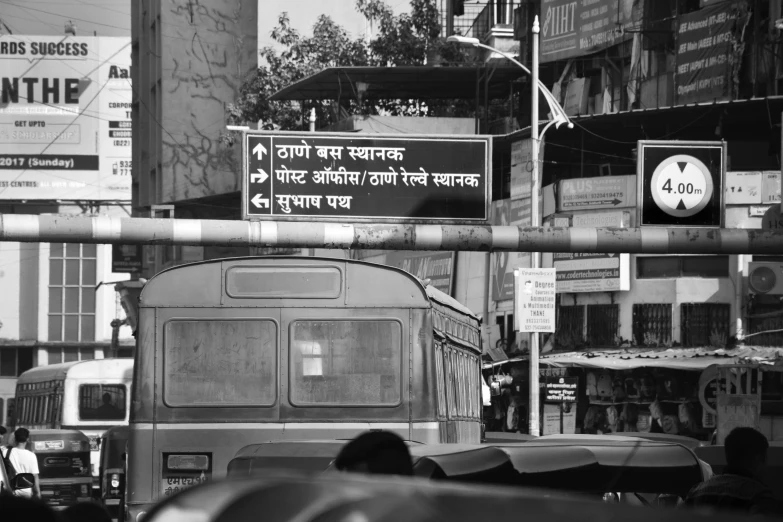 traffic jam in india on the road as it passes through the city