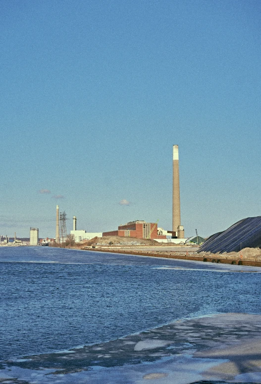 this is the waterfront of an area near the water