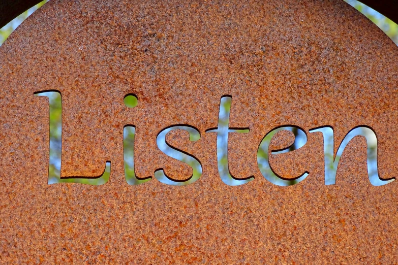 a sign that is sitting on the ground