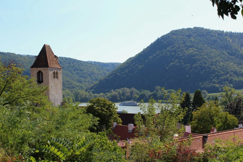 an image of mountains in the background