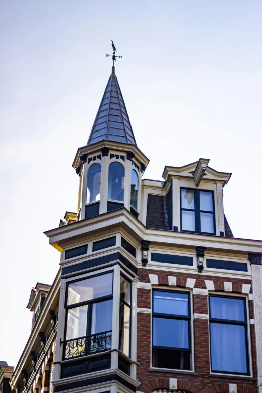 large building with a small tower on top