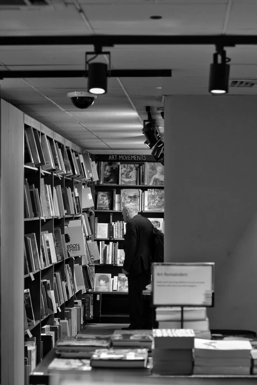 a book store filled with lots of books