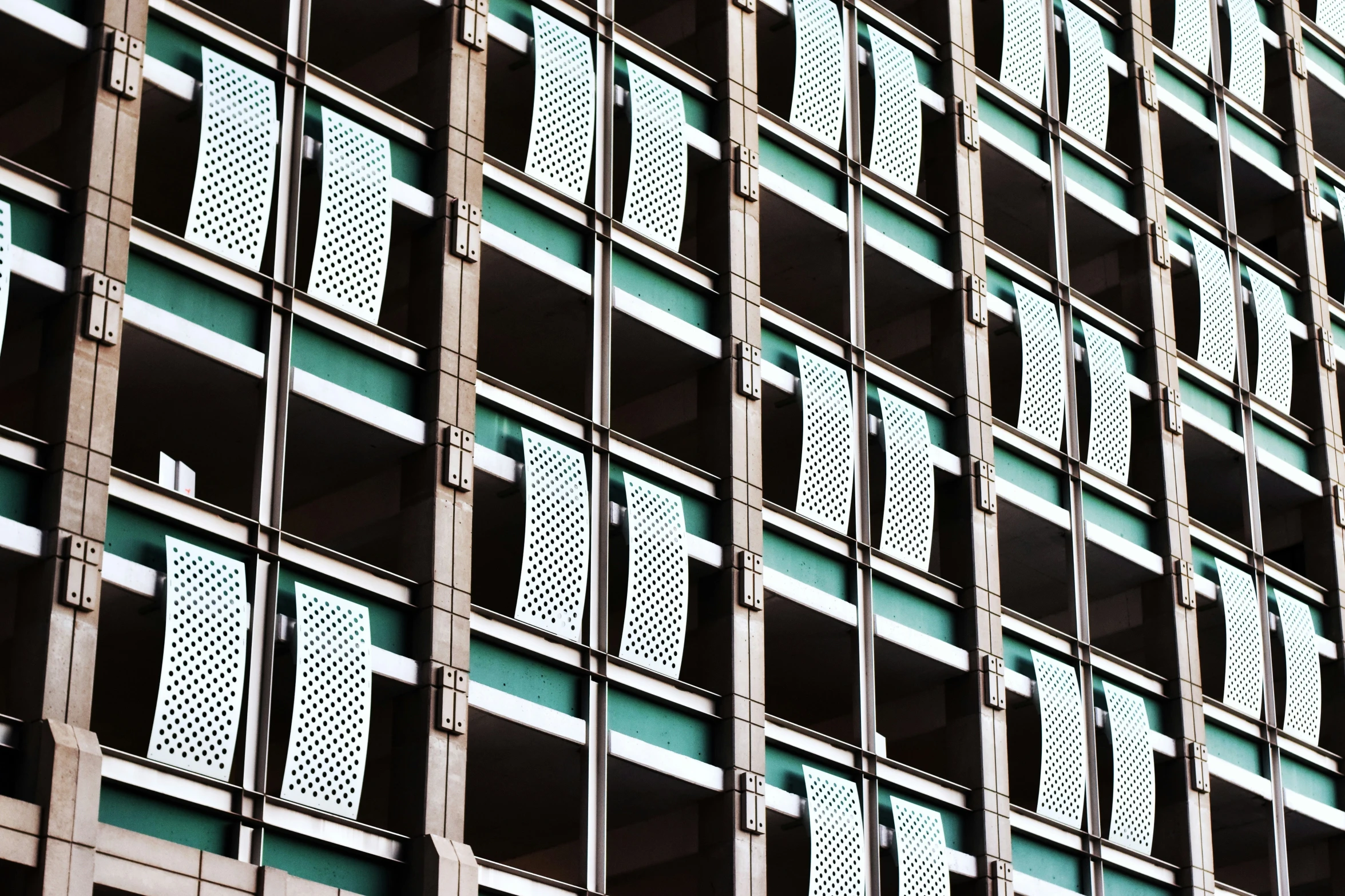 an architectural window with the words peace written across it