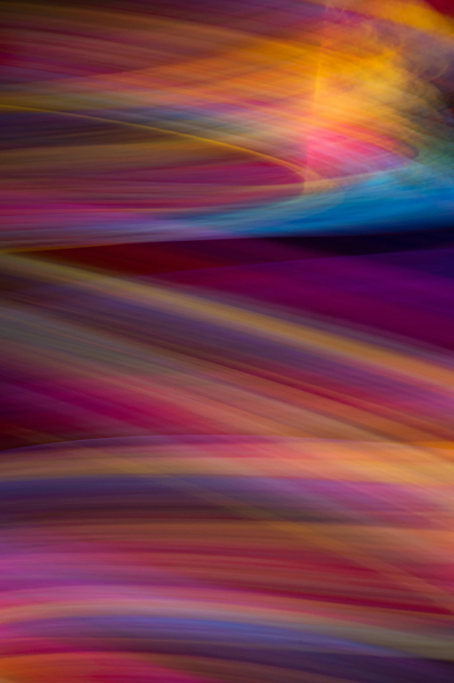 an abstract pograph of multicolored lines in different colors