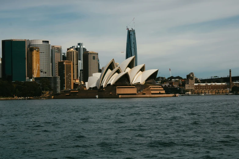 a building that is very close to the water