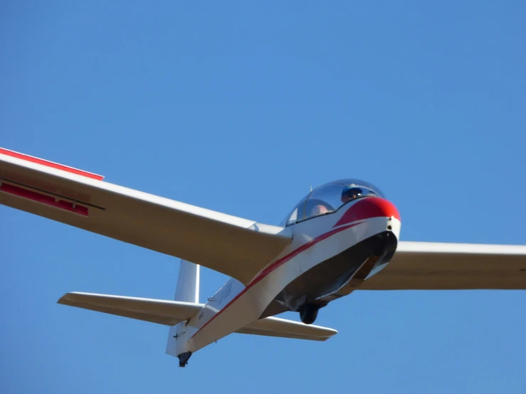 an airplane with its nose up in the air