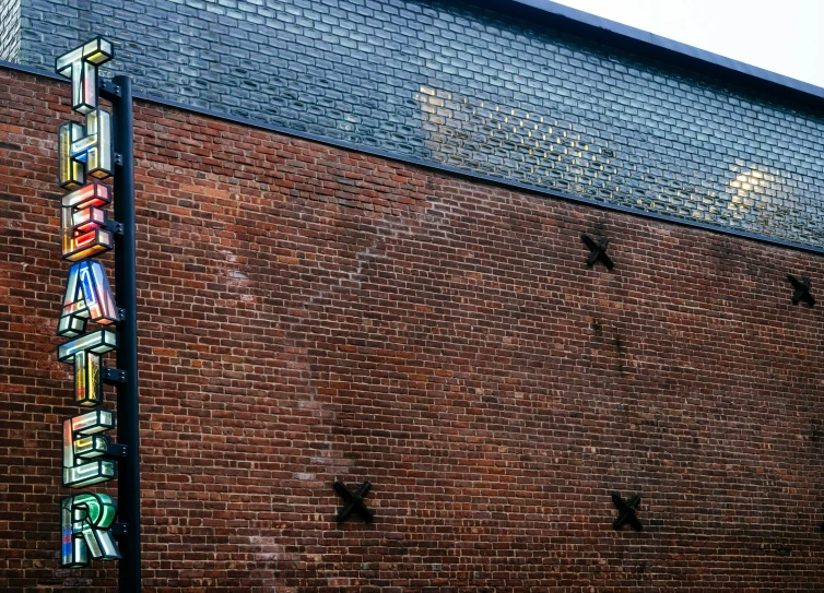 this building has two birds flying on it