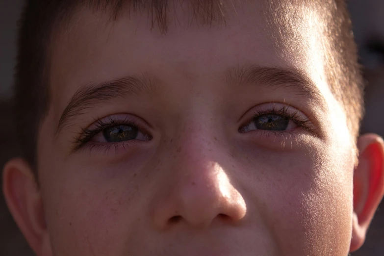 an image of a boy with big eyes