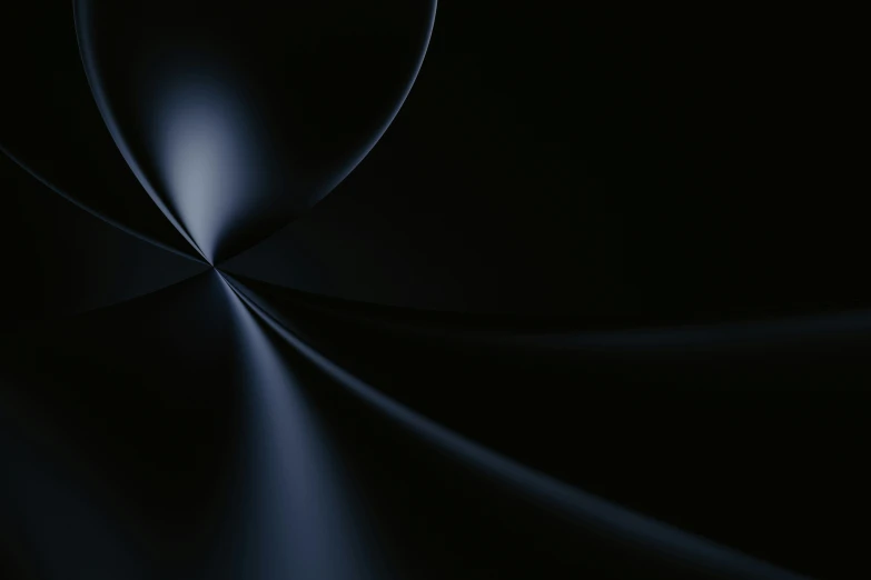 black abstract background with distorted curves