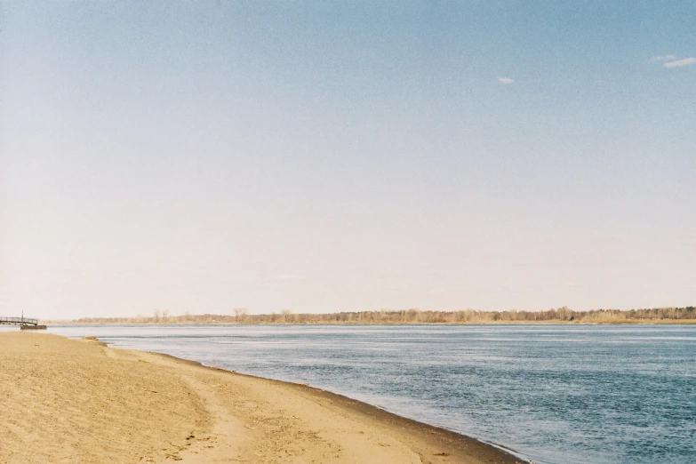 a boat out on the shore near the shore line