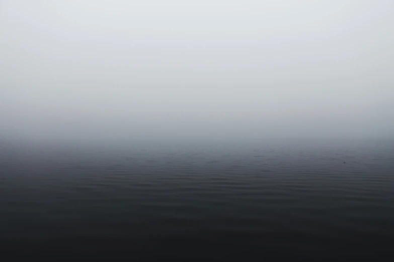 the image is taken from a boat in the water