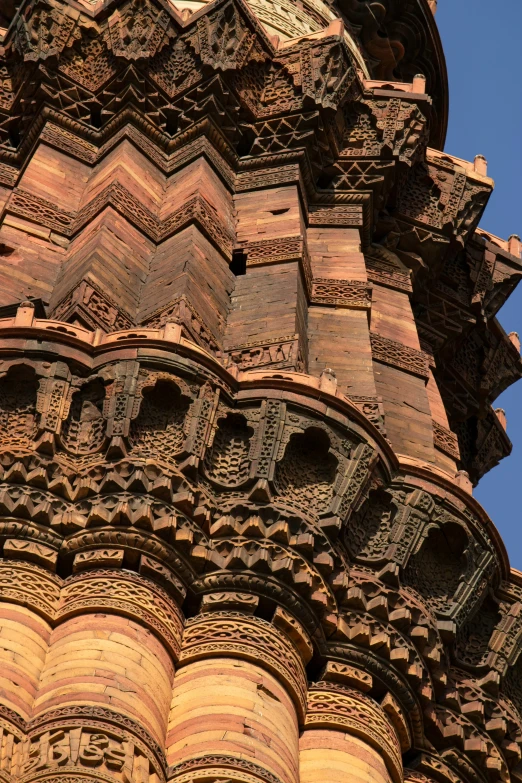 an ornate stone structure with intricate designs on it