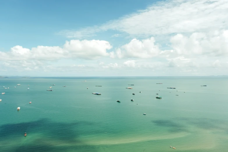 boats sailing in the sea on the ocean