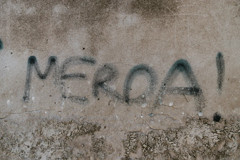 a sign that reads today written in chalk on concrete