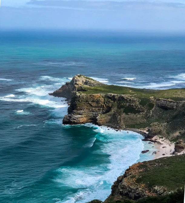 view of some sort of natural water with waves