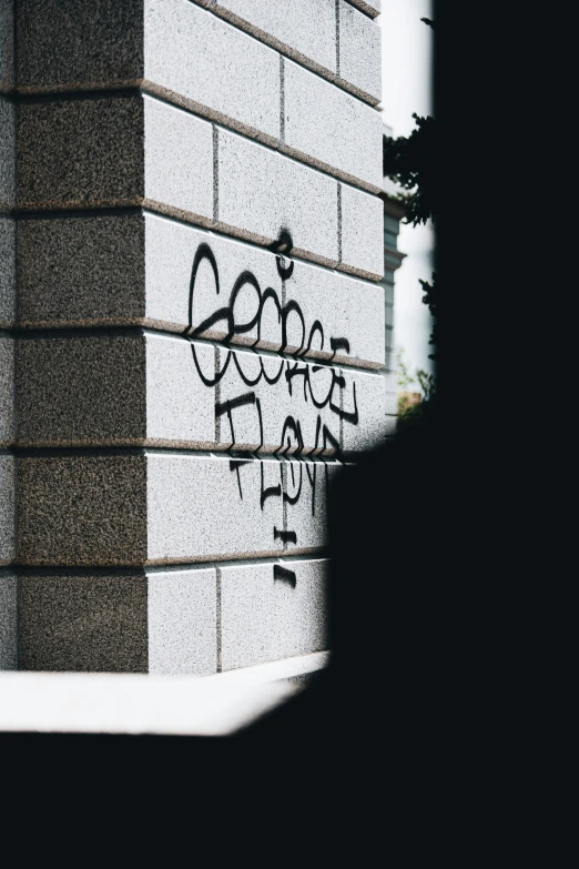 a street scene with the word love painted on the wall