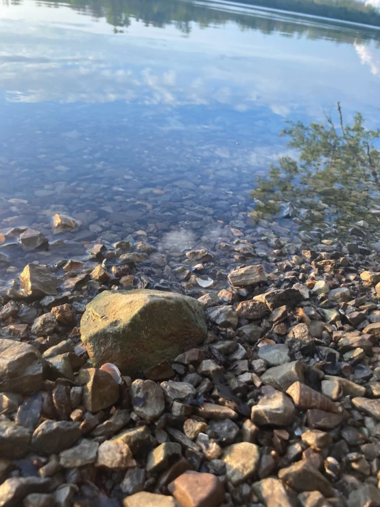 the rocks look like they were made out of water