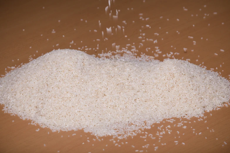 shredded coconut flakes on top of a table