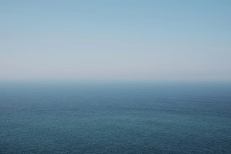 the ocean is not blue as it appears to be calm