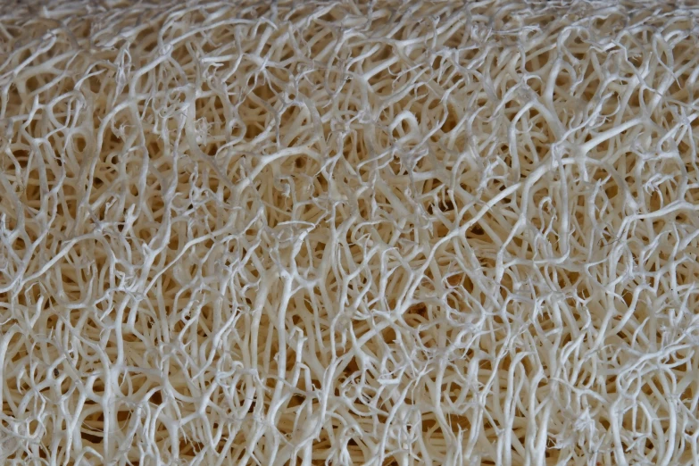 the texture is covered with white yarn