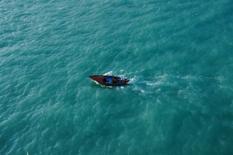 a boat that is floating in the water