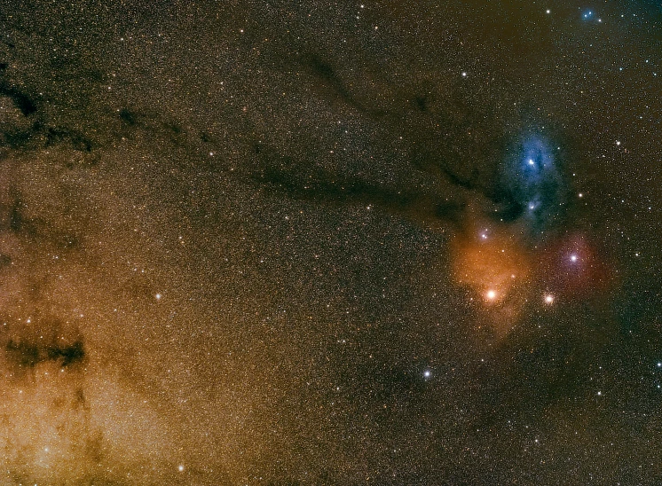 large mageshed star forming a spiral in the sky