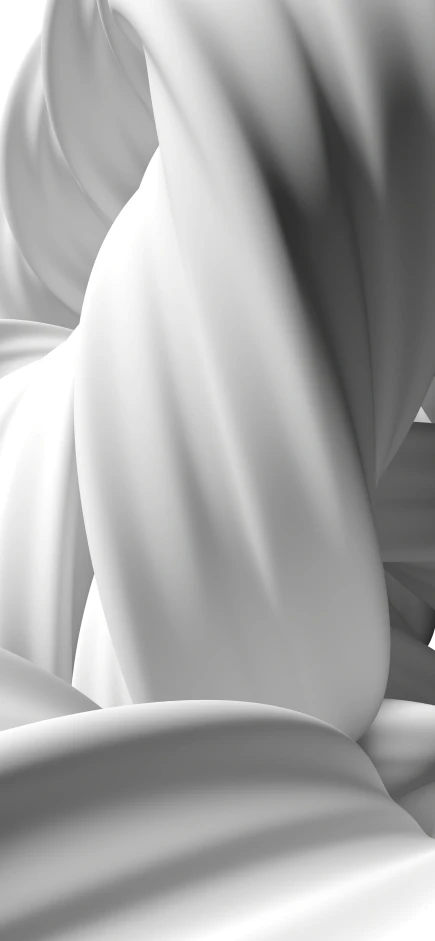 close up of an all white bed with an unmade sheets