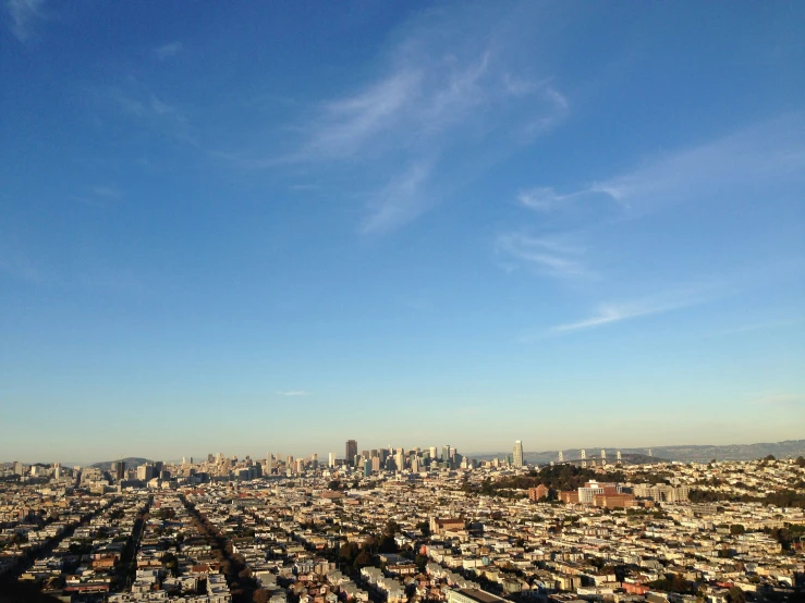 a big city with a lot of buildings on the sides