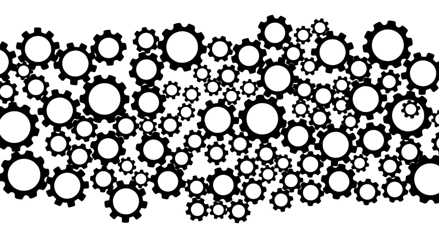 a group of circular shapes that are grouped together