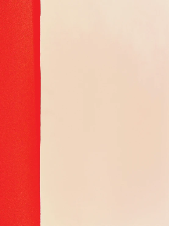 the white corner is visible against red and white background