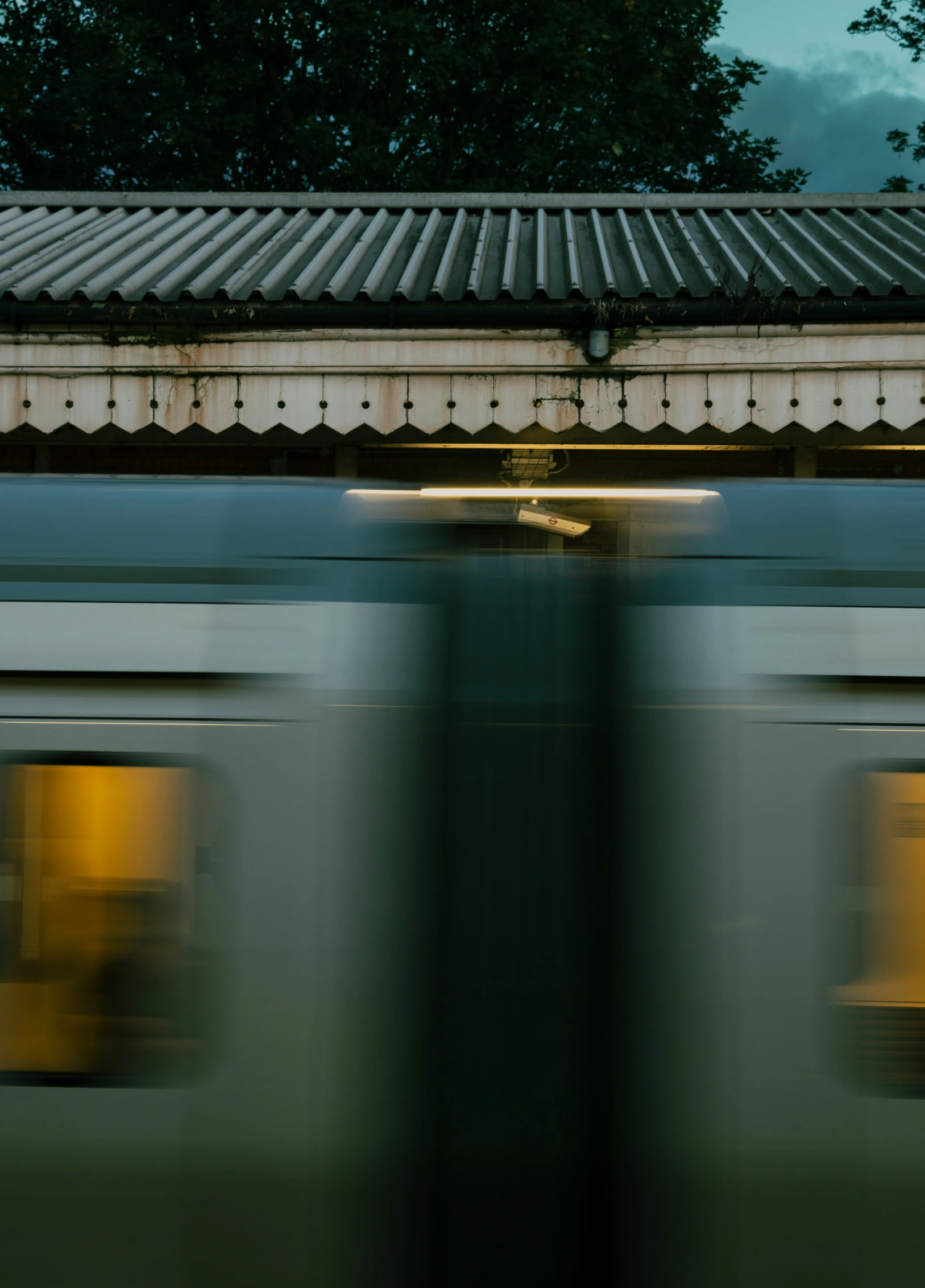 the motion blur is taken in the image