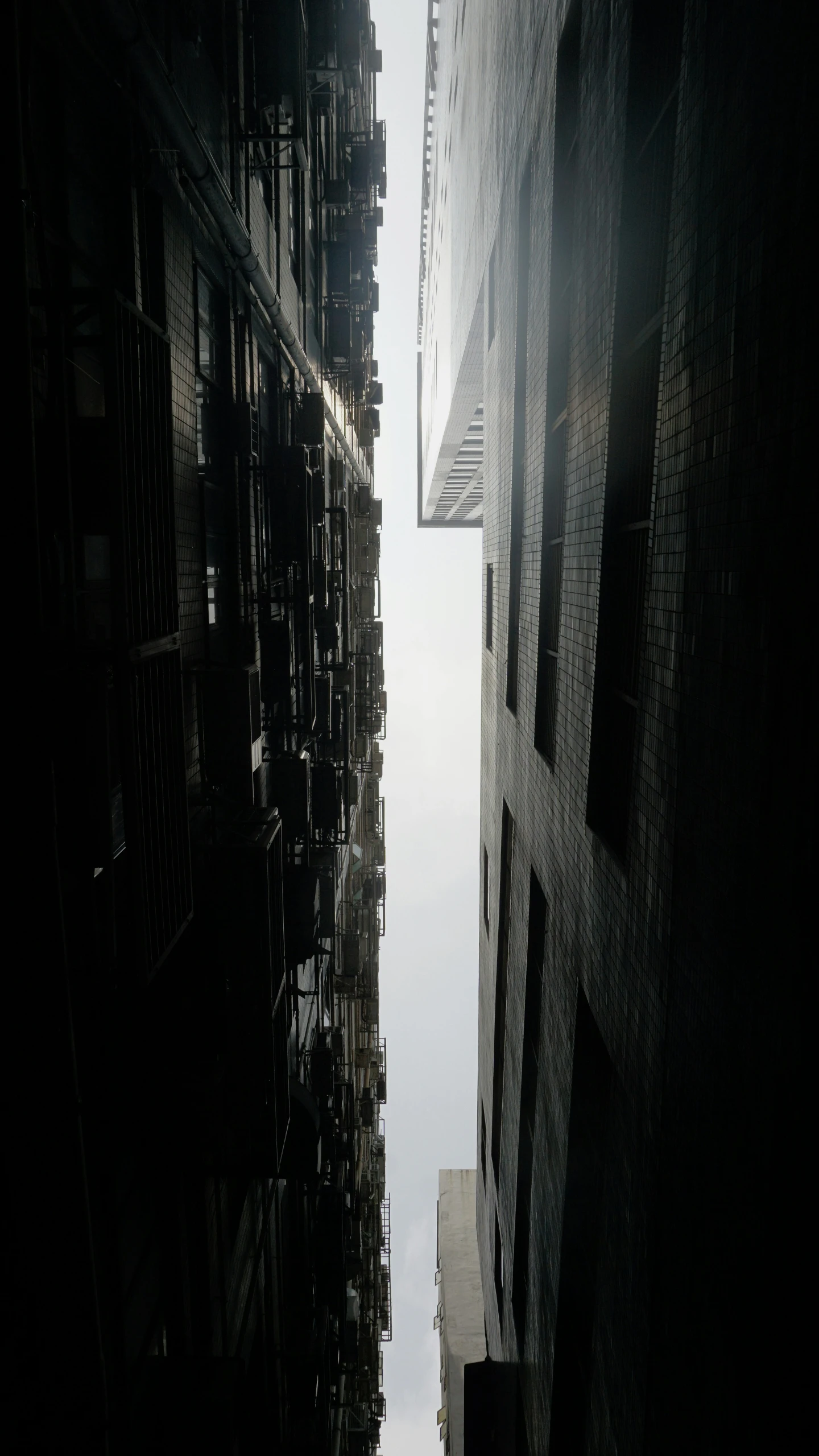 a view of a city's traffic with some buildings