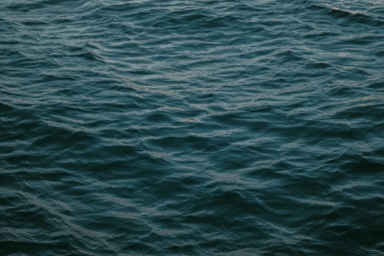 a large body of water with wavy waves