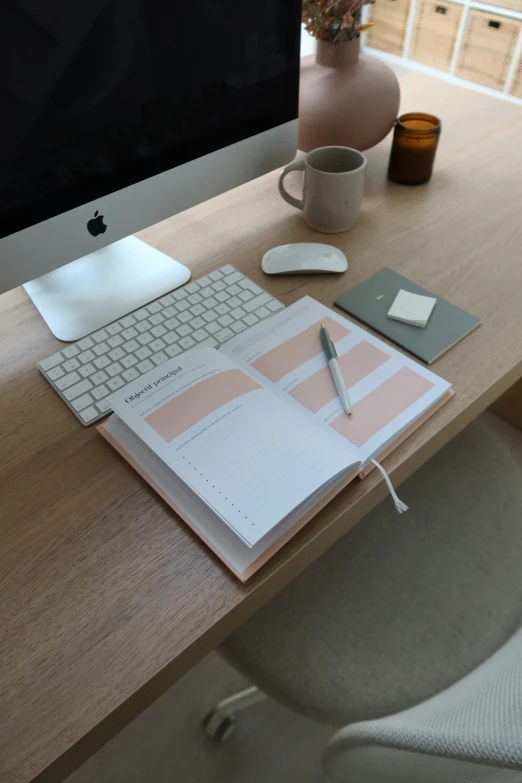 a computer, keyboard, mouse and monitor on a desk