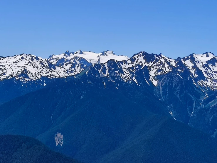 an image of snowy mountains at the bottom