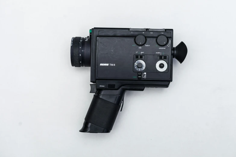 a large video camera attached to a wristband