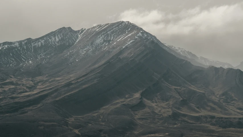 a very high mountain that is near the sea