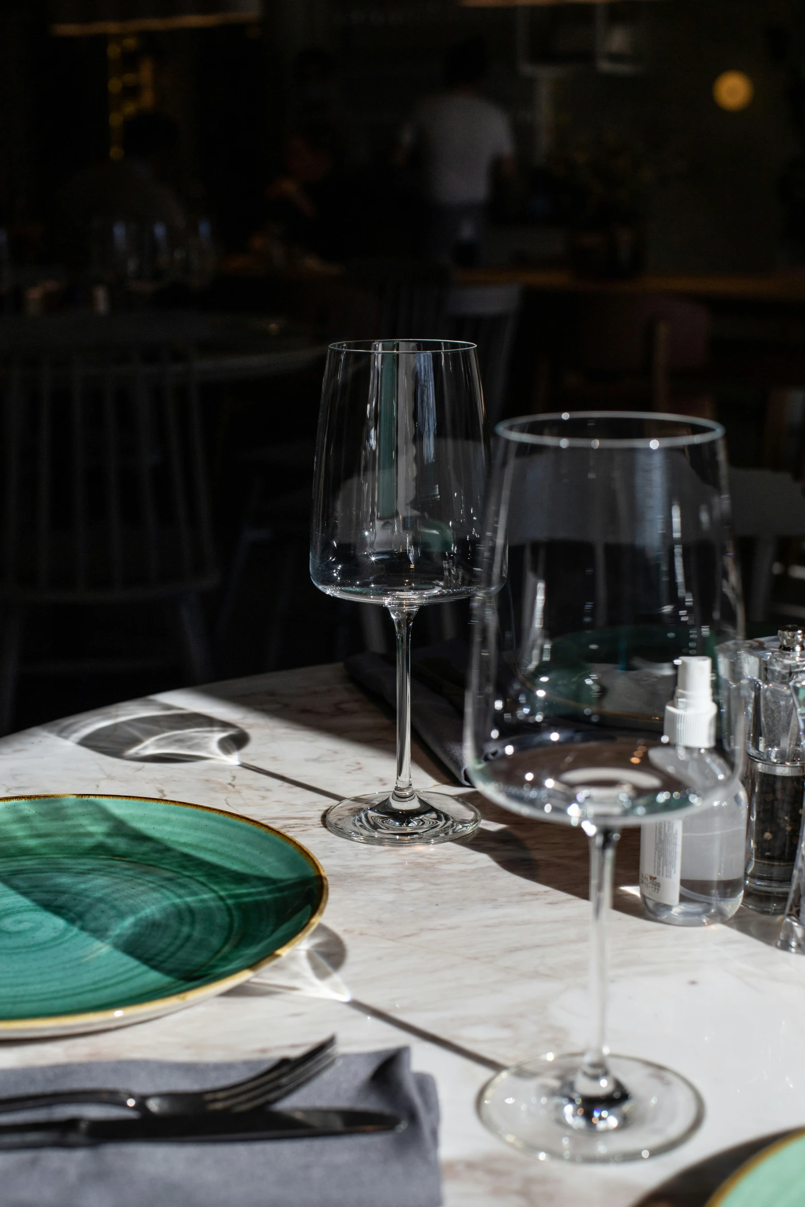 an image of a table setting for a dinner