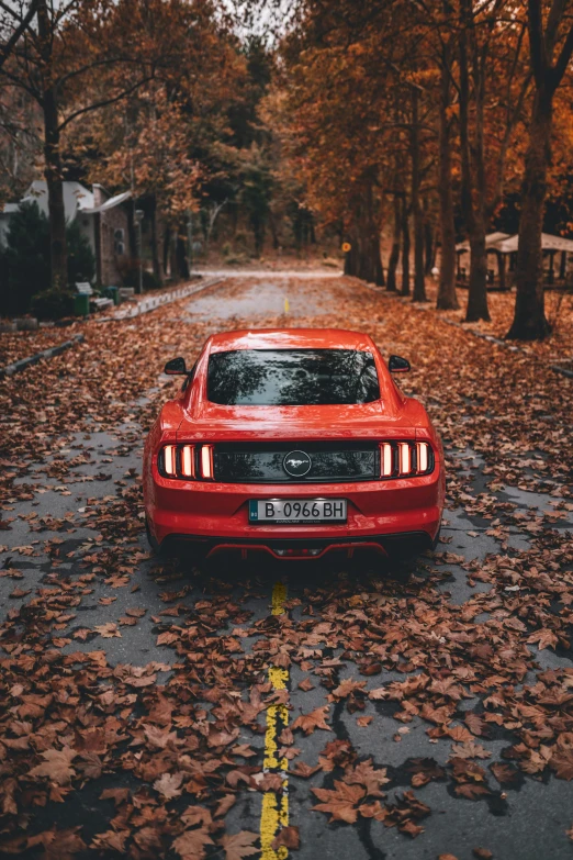 a car parked on a side walk next to a caution line